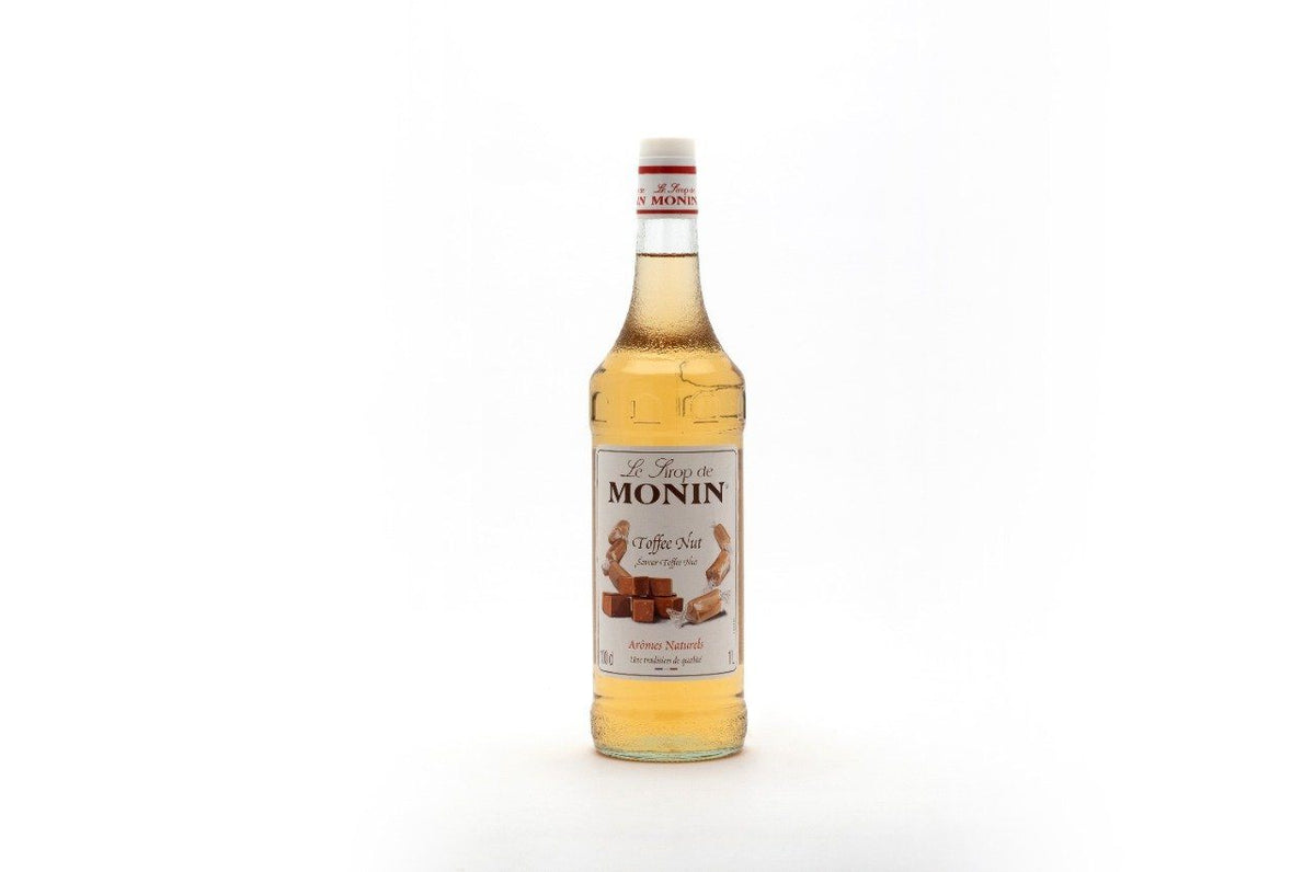 Monin Toffee Nut Syrup (1L Bottle) Cilantro